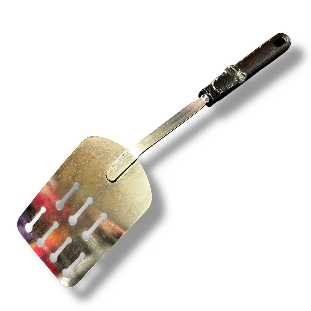 Vintage EKCO Keyhole Slotted Spatula 12.5